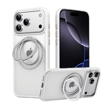Capa Magnética com Suporte Giratório 360° QT04 V-REEL para iPhone 14 Pro Max - Branco - 1