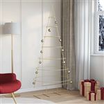 Árvore de Natal vidaXL | 209 cm | Aço com Revestimento em Pó