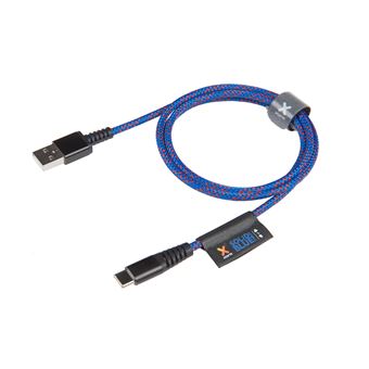 Xtorm CS030 1m USB A USB C Macho Macho Azul cabo USB