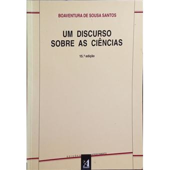 Um discurso sobre as ciências. [15.ª edição] - 1