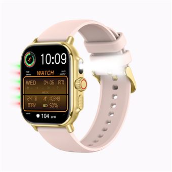Smartwatch CHRONUS I120 | 1,95 " | Bluetooth | Monitor de Saúde | IP76 À Prova D 'Água | Ouro - 1