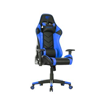 Cadeira Gaming Havit GC932 - Preto e Azul - 1