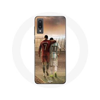 Capa Maniacase para Samsung Galaxy A02 Cristiano Ronaldo Messi Goat - 1