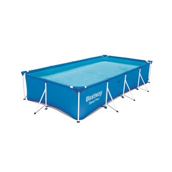 Piscina Tubular Bestway Steel Pro 56405 | Retangular | 5700 L | 81x466x276 cm - 1