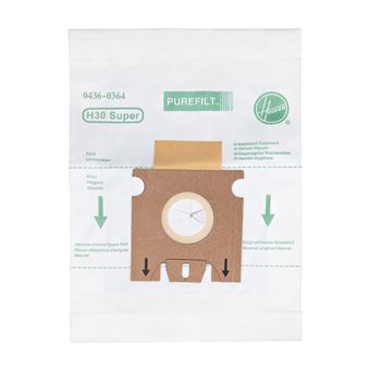 Saco para Aspirador Hoover H30S | 5 Unidades - 1