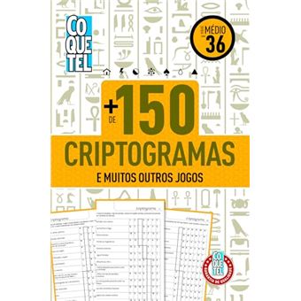 Coquetel Mais De 150 Criptogramas Nível Médio Ed 36 - 1