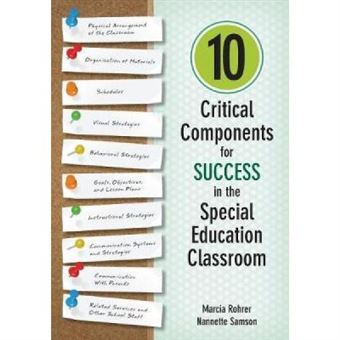 10 Critical Components For Success In The Special Education Classroom - [Version Originale] - 1