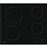 Placa de Cozinha Eléctrica Vitrocerâmica Encastrável Indesit RI 161 C Preto_0