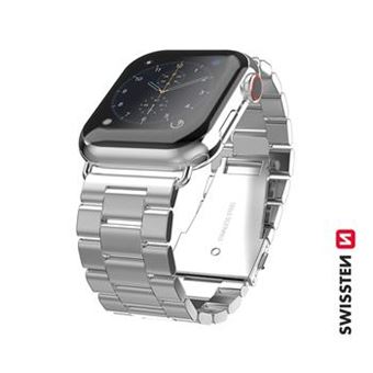 Pulseira Swissten para Apple Watch | Metal Band | 38-40mm | Cinza - 1