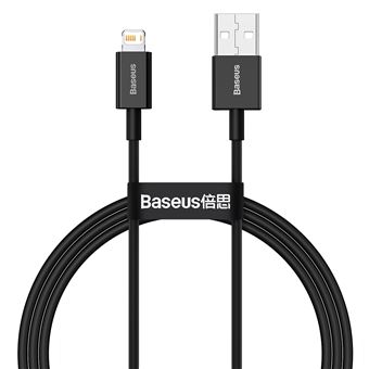 Cabo BASEUS CALYS-C01 USB para iP 2.4A | 2 m  - Preto - 1