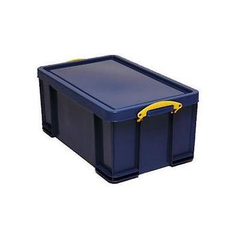 Caixa De Armazenagem Really Useful Boxes Polipropileno 44 (A) X 31 (H) X 71 (P) Cm Azul - 1