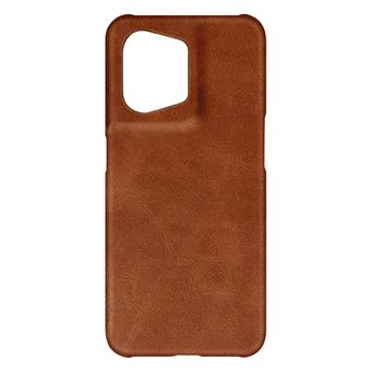 Capa Avizar para Oppo Reno 8 5G Eco-couro Textura Interior Rígida Ultra-Fina - Castanho - 1