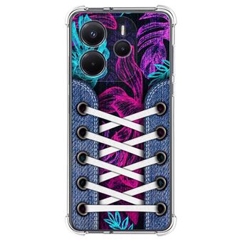 Capa TUMUNDOSMARTPHONE de silicone à prova de choque para Xiaomi Redmi Note 14 4G Sneakers Design 07 Desenhos - 1