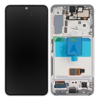 Bloco Completo Para Samsung Galaxy S22 Ecrã Lcd Táctil Original Samsung - Branco - 1