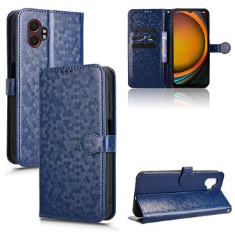 Capa FOXDOCK para Samsung Galaxy X Cover7 Pro | Fecho Magnético | TPU Macio | Compartimentos para Cartões | Azul - 1