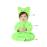 Disfarce Atosa Verde Kiokids, T. 12-24 Meses_0