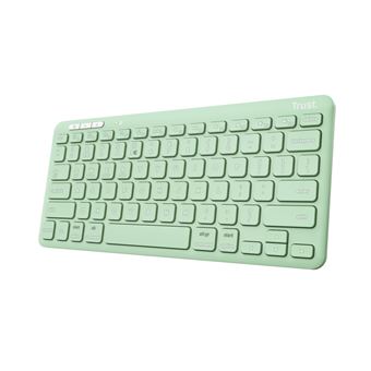 Teclado Wireless Trust Lyra | Idioma: Inglês US | Verde - 1