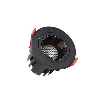Foco de Encastrar BRIDGELUX Chip | Preto | Led | Orientável Selecionável(5w/8w/12w) | 3CCT | 130lm/w - 1