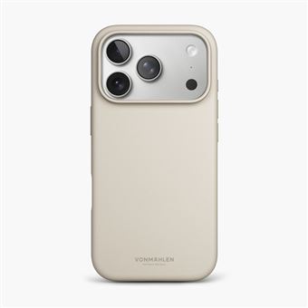 Capa para Telemóvel Vonmählen Soft Silicone Case | Creme - 1