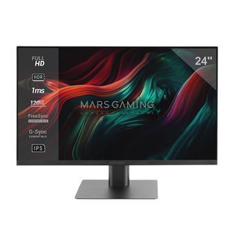 Monitor Gaming Mars Gaming MV-24 | LED | FHD | 1 ms | 120 Hz | 24" | E - 1