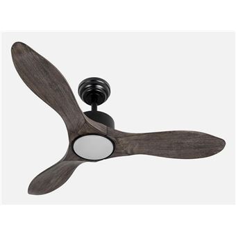 Ventoinha de Teto Fabrilamp 209191364 | 6 Velocidades | 16 W | Faia, Carvalho - 1