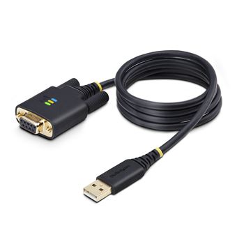 Cabo de Série StarTech.com 1P3FFCNB-USB-SERIAL | Preto - 1