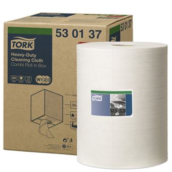 Pano de Limpeza Tork 530137 | Branco - 1