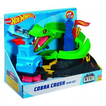 PISTA HOT WHEELS ANIMAL: CARROS VS COBRA. QUEM VENCE?! 