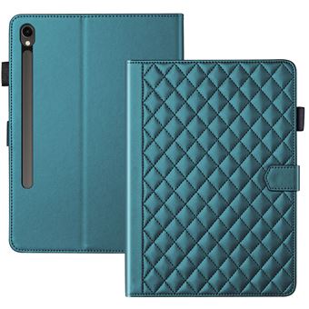 Capa FLOODKING para Samsung Galaxy Tab S10 FE+ | Tipo Livro | Acolchoada com Suporte | Fecho Magnético | Verde - 1