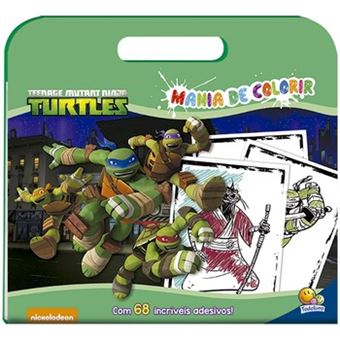Mania De Colorir: Ninja Turtles - 1