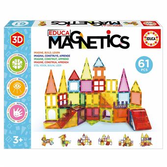 Magnetics Educa | 61 Peças - 1