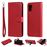 Capa Magunivers Pu 2 em 1 Magnético Destacável Vermelho para Samsung Galaxy A31_0