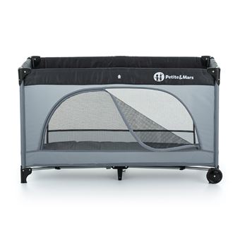 Berço de viagem Petite&Mars Nyja Teddy Friend Coal? - 1