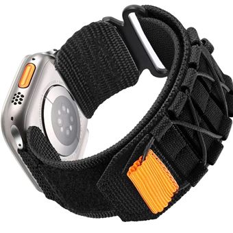 Bracelete Militar Nylon Antiimpacto para Apple Watch Series 10 46mm | Preto - 1