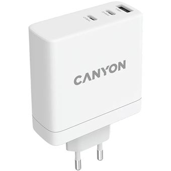 Carregador de Dispositivos Móveis Canyon CND-CHA140W01 | Branco - 1