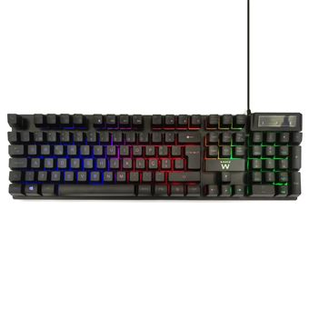 Teclado Gaming com Fios Ewent PL3319 | Idioma: Português | Preto - 1