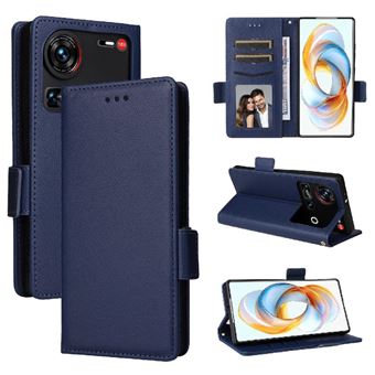 Capa FOXDOCK para Nubia Z70 Ultra | Prova de Choque | Magnética| TPU | Suporte para Cartão | Azul - 1