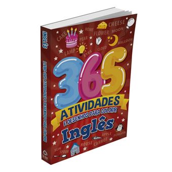 365 Atividades e Desenhos para Colorir - Inglês - 1