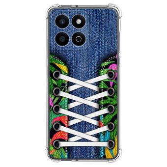 Capa TUMUNDOSMARTPHONE de silicone à prova de choque para Honor 200 Smart 5G Sneakers Design 13 Desenhos - 1