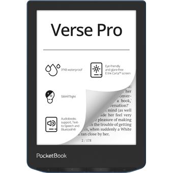 Leitor E-book PocketBook Verse Pro | Azul - 1
