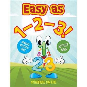 Easy As ! Numbers Matching Game Activity Book - 1