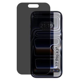 Película protetora de Ecrã Tumundosmartphone para iPhone 17 Pro (6.3) | Hidrogel Anti-Spy - 1