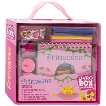 Livro-Box Divertido! Princesas - 1