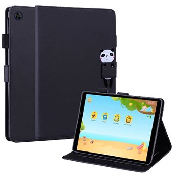 Capa Cartoon ZURSANA para Huawei Matepad T8 8.0 | Couro PU | Fecho Magnético | Suporte Ajustável | Porta-Cartões - Preto - 1