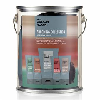 Conjunto Cuidado para Rosto e Corpo The Groom Room Can Gift - 1