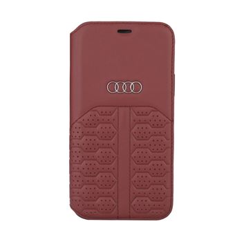 Capa Audi Série 6 para iPhone 12 Mini | Merlot | Couro Genuíno - 1