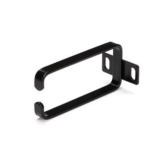 Anel para Cabos StarTech.com Gancho de argola D de gestão de cabo de armário rack para servidor vertical 1U - 4,5x10 cm | Preto - 1