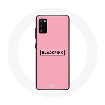 Capa Maniacase para Oppo A16 Pretorosa Groupe de K-Pop Logotipo Fundo Rosa - 1