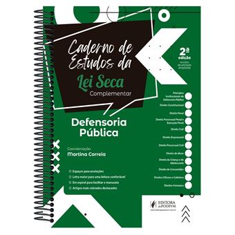 Caderno De Estudos Da Lei Seca Complementar - 1