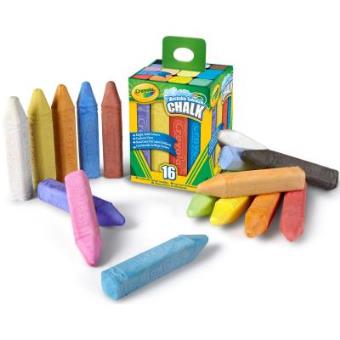 Crayola 16ct Sidewalk Chalk - 1